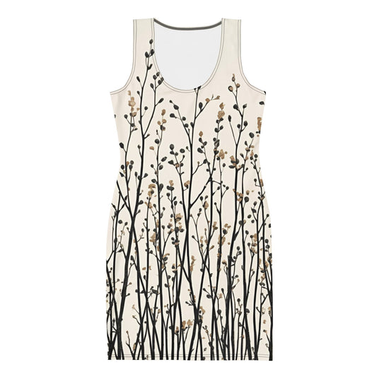 Eternal Forest – Radiance AOP Bodycon Dress - 33LABEL