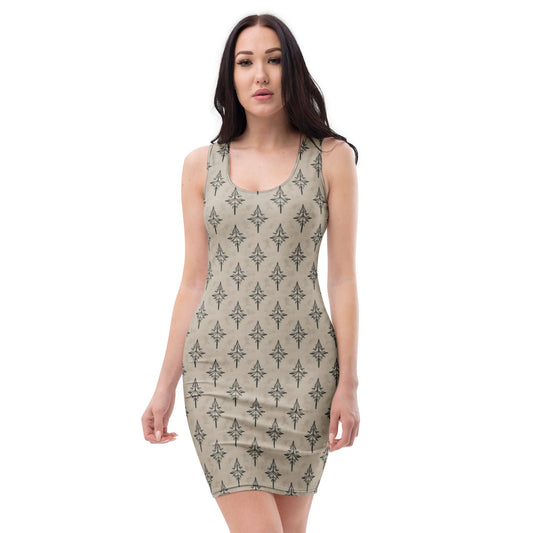 Velvet Needle – Radiance AOP Bodycon Dress - 33LABEL